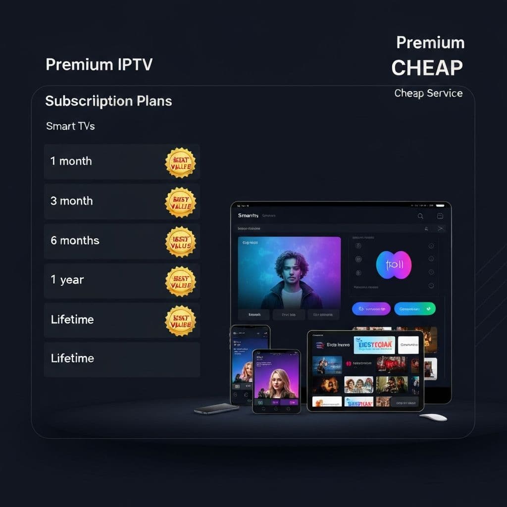 Cheap IPTV pricing plans - Save money streaming affordable subscriptions